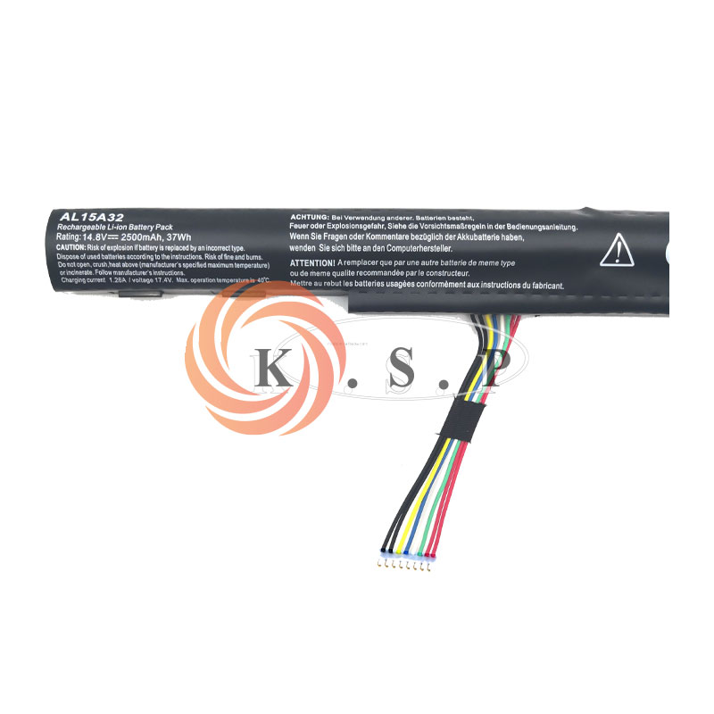 باتری لپ تاپ ایسر (Battery Acer Aspire E5-575 (AL15A32 باتری لپ تاپ ایسر (Battery Acer Aspire E5-575 (AL15A32
