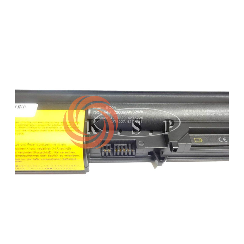 باتری لپ تاپ لنوو Battery Lenovo Thinkpad R61 6Cell باتری لپ تاپ لنوو Battery Lenovo Thinkpad R61 6Cell