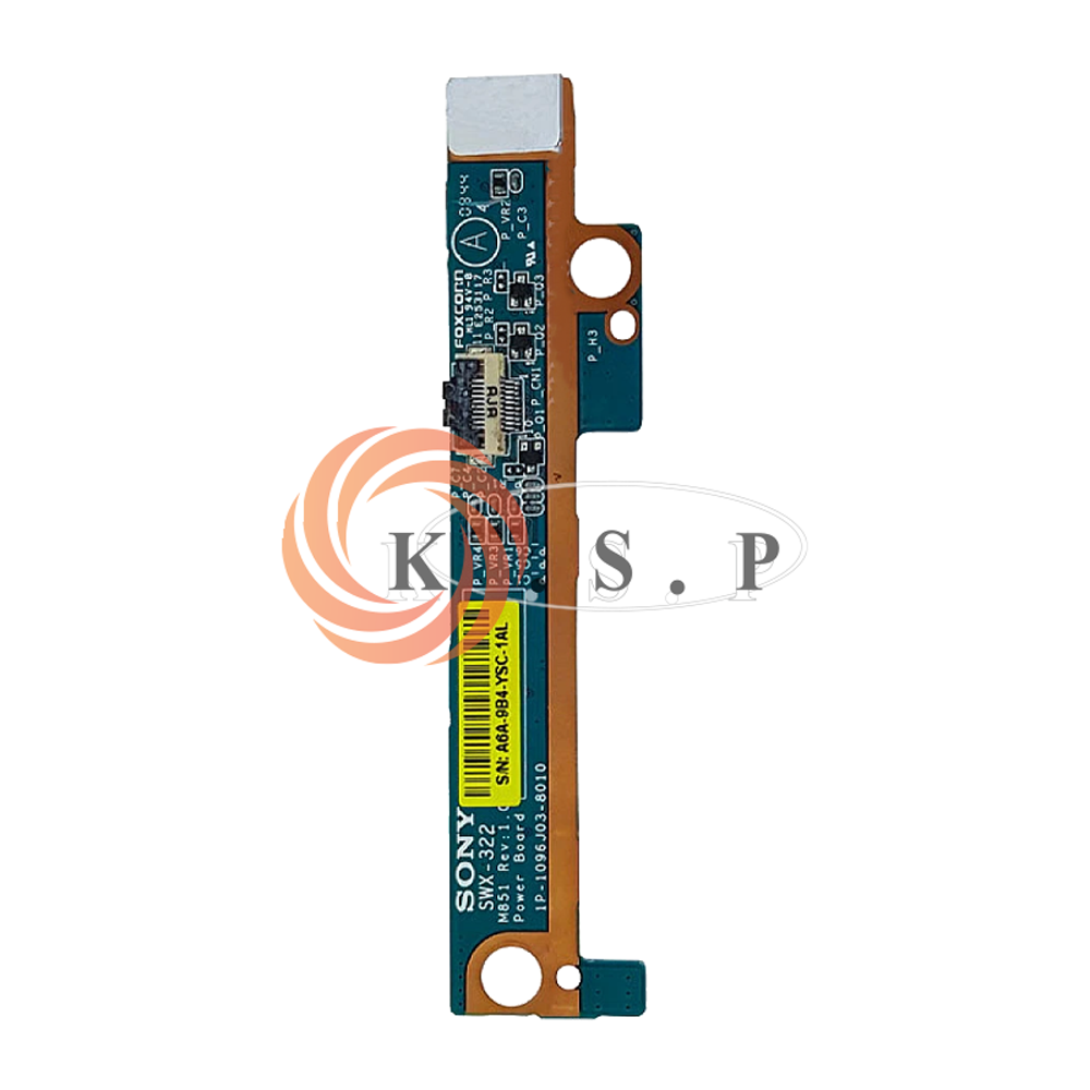 برد سوئیچ لپ تاپ سونی Board Switch Sony VGN-NW برد سوئیچ لپ تاپ سونی Board Switch Sony VGN-NW