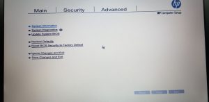 آموزش نصب ویندوز 10، بوت ویندوز روی فلش مموری محیط بوت لپ تاپ hp