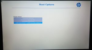 آموزش نصب ویندوز 10، بوت ویندوز روی فلش مموری محیط بوت BOOT OPTIONS