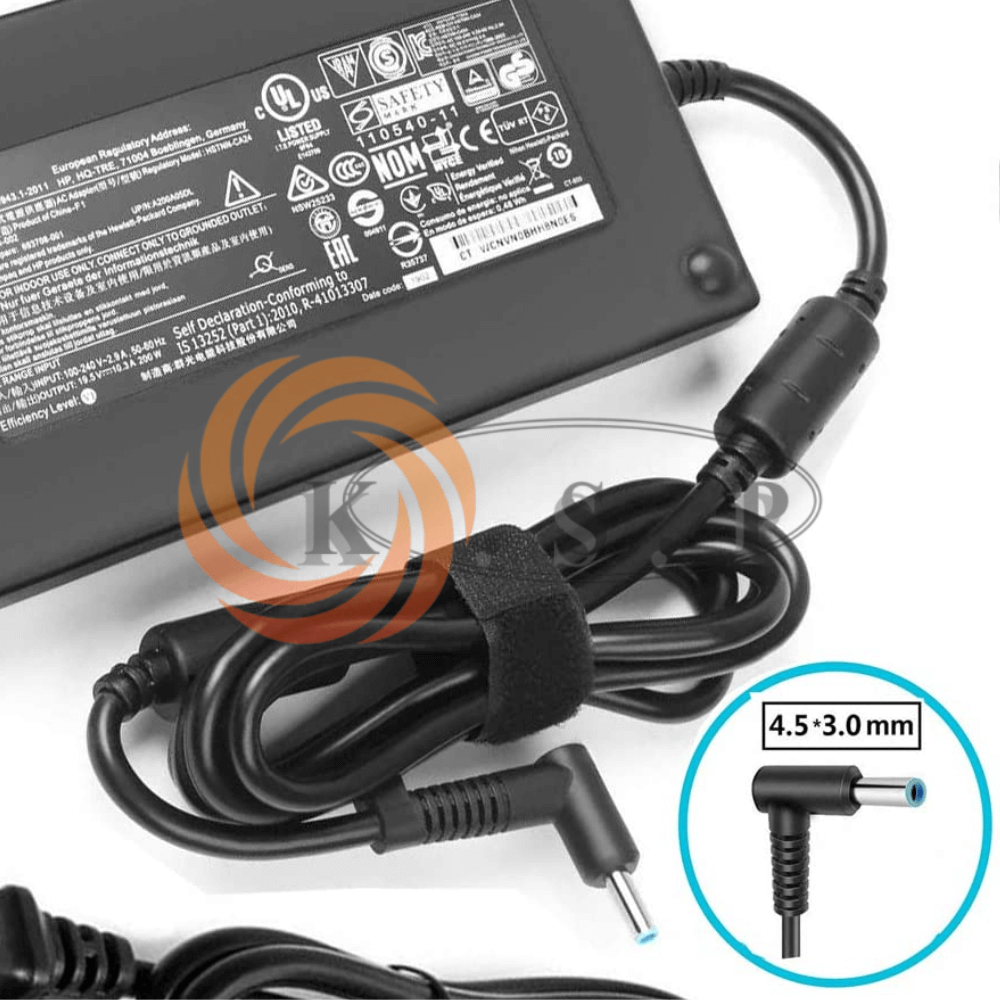 شارژر لپ تاپ اچ پی Adaptor hp 19.5V 10.3A 200W شارژر لپ تاپ اچ پی Adaptor hp 19.5V 10.3A 200W