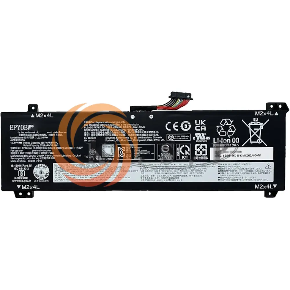 باتری لپ تاپ لنوو اورجینال Battery Lenovo LOQ 15IRH8 L22M4PA0
